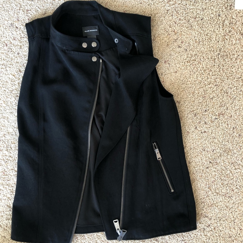 Club Monaco black vest